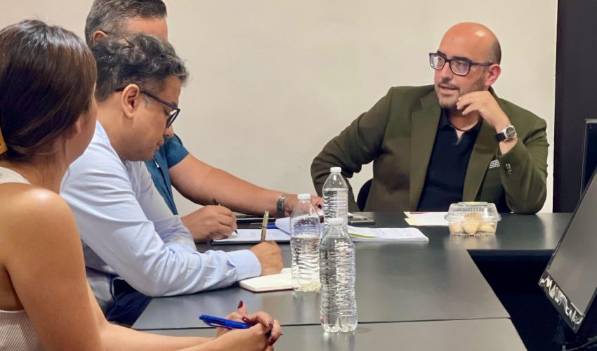 Visita del secretario técnico de la Secretaría Ejecutiva del Sistema Estatal Anticorrupción de Tamaulipas